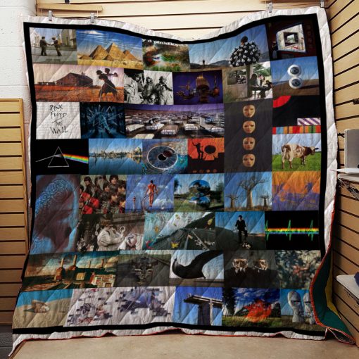 Pink Floyd Band Albums Quilt Blanket