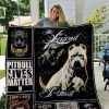 Pitbull Legend Quilt Blanket 03