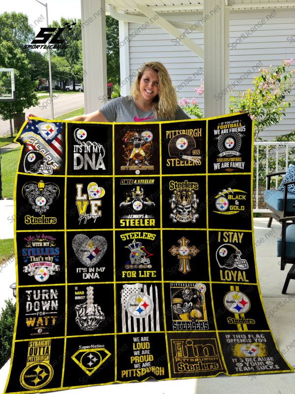 Pittsburgh Steelers Quilt Blanket