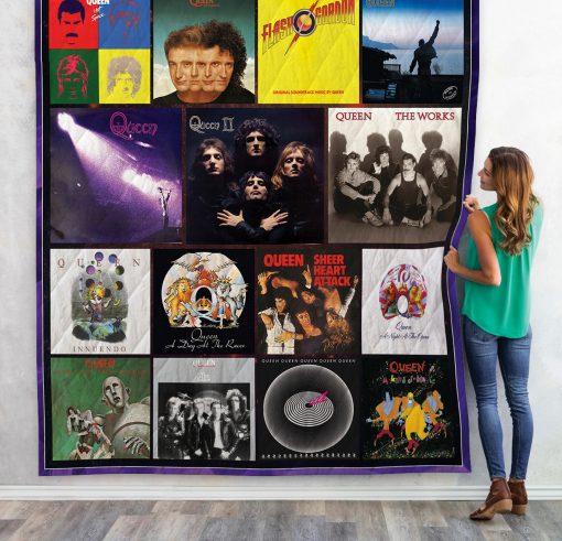 Queen Band Albums Quilt