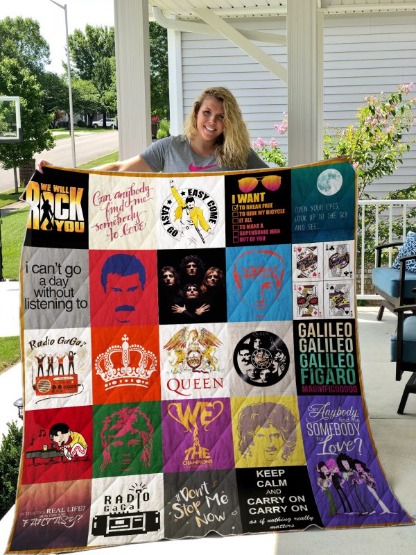 Queen Band Blanket 01