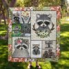 Raccoon Printed Blanket 09