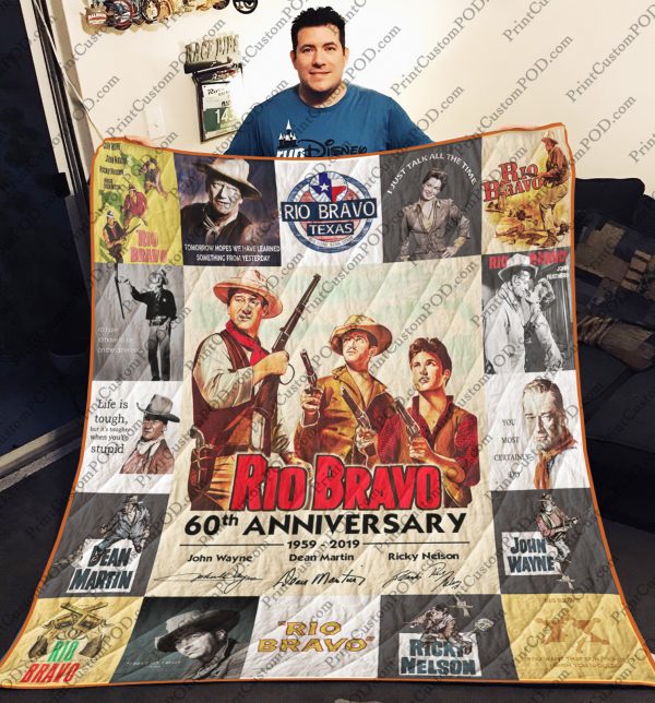 Rio Bravo Quilt Blanket For Fans Ver 17-1