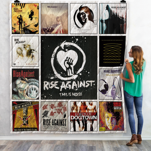 Rise Against Albums Quilt Blanket Ver13