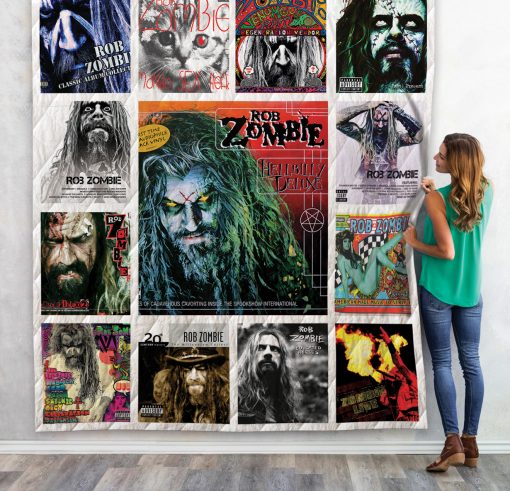 Rob Zombie Albums Quilt Blanket New