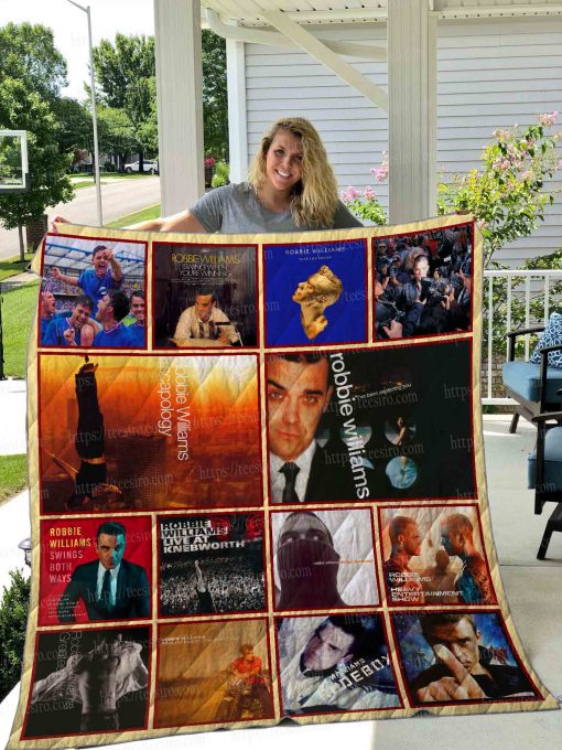 Robbie Williams – Uk Quilt Blanket 01