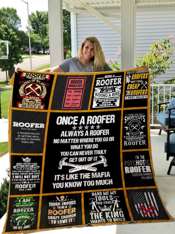 Roofer Printed Blanket 01