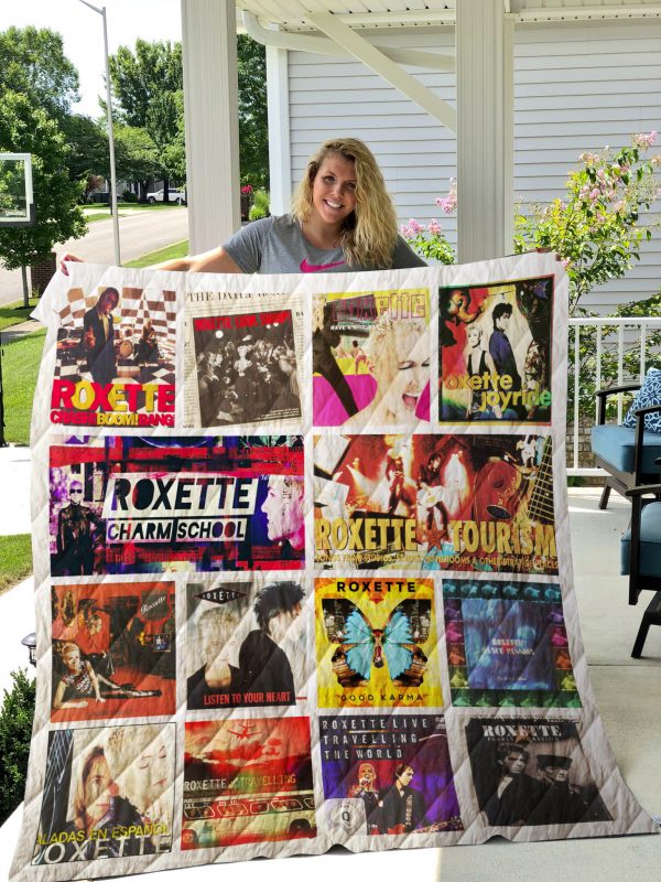 Roxette Albums Quilt Blanket Ver 14