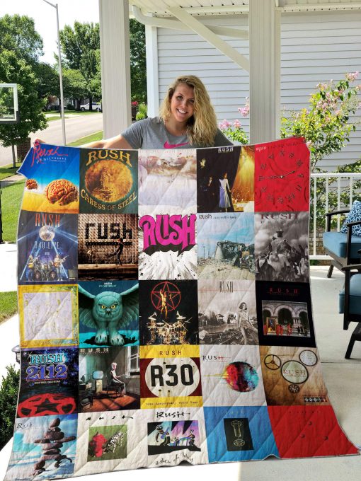 Rush 2 Quilt Blanket