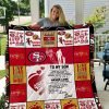 San Francisco 49ers – Dad To Son Quilt