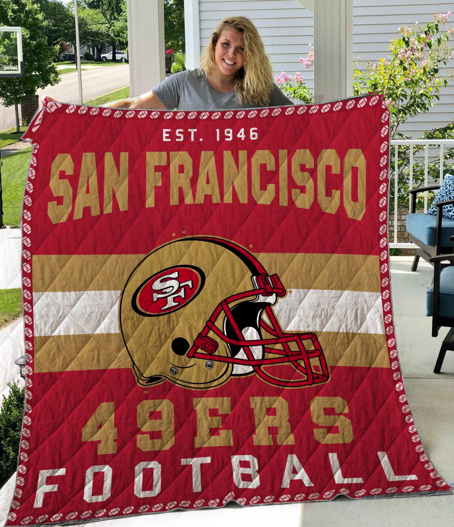 San Francisco 49ers Quilt Blanket Pick A Quilt