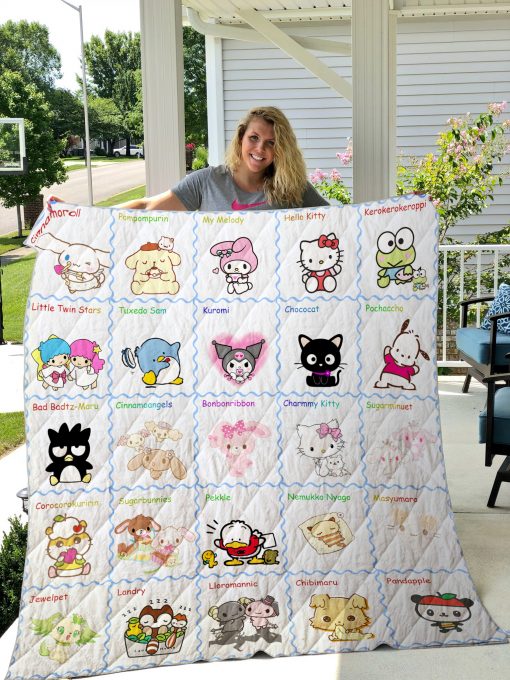 Sanrio Quilt Blanket