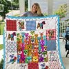 Schnauzer Dog Quilt Blanket I1d2- Made With Love