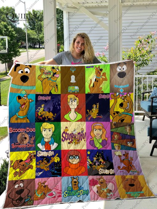 Scooby-doo Quilt Blanket For Fans 01