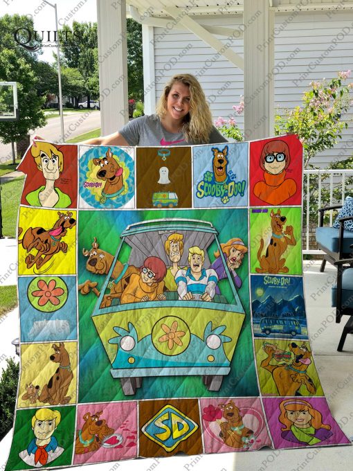 Scooby-doo Quilt Blanket For Fans 02