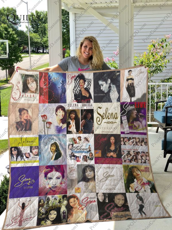 Selena Quilt Blanket For Fans Ver 25