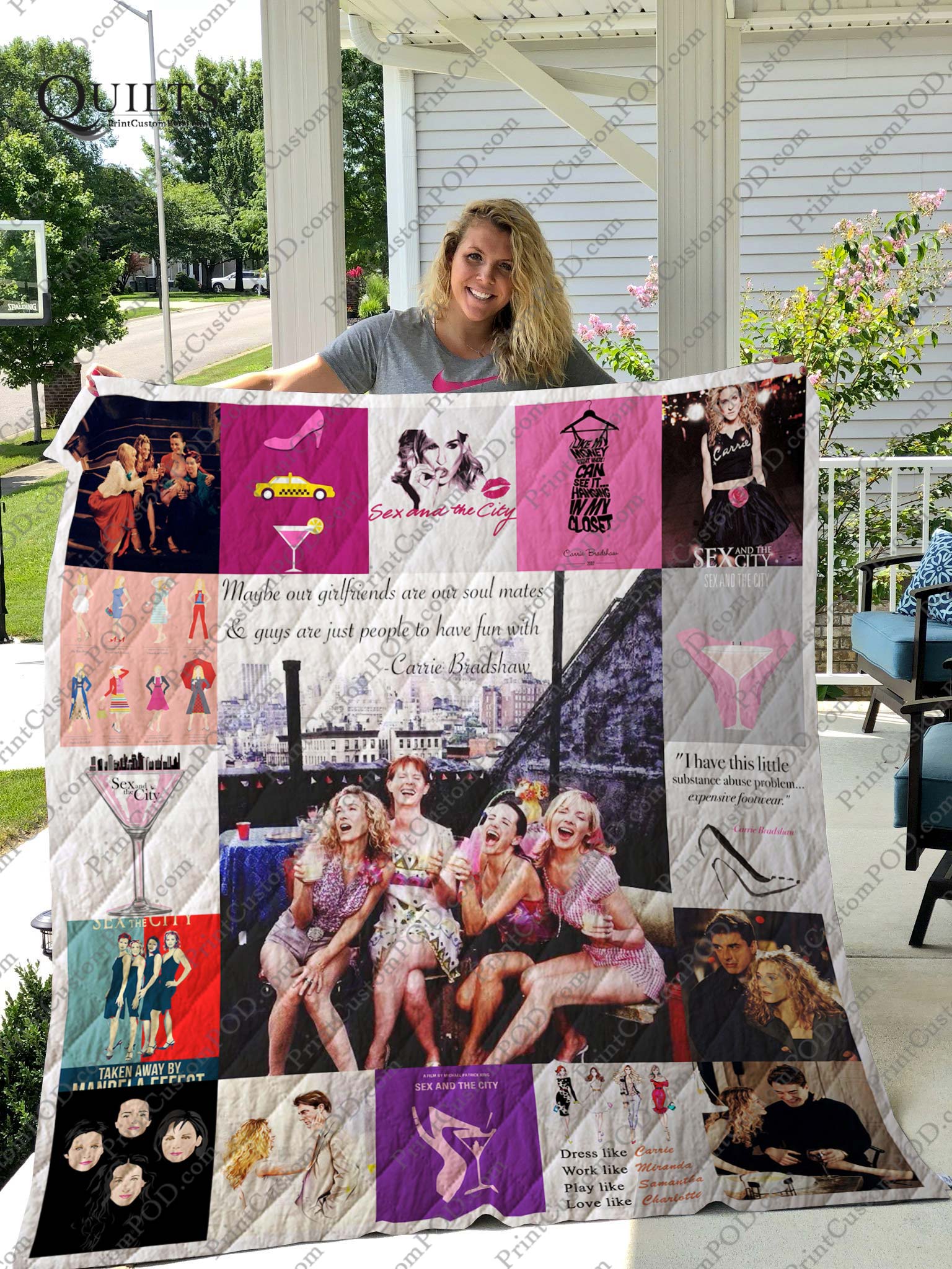 Sex And The City Quilt Blanket For Fans Pick A Quilt