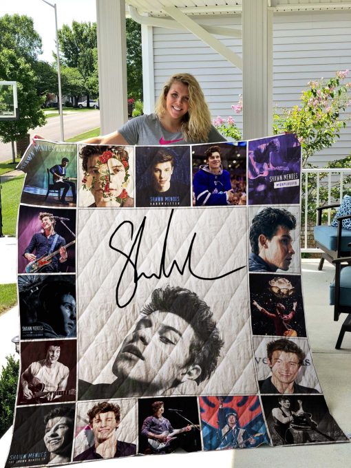 Shawn Mendes Quilt Blanket