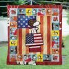 Snoopy Quilt Blanket For Fans