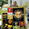 Snoopy+sunflower  Quilt Blanket 01