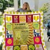 Softball – To My Daughter – Love Mom Quilt