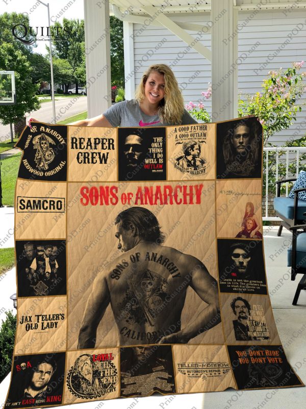 Sons Of Anarchy Quilt Blanket For Fans Ver 17-1