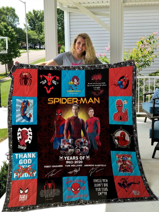 Spider-man Quilt Blanket