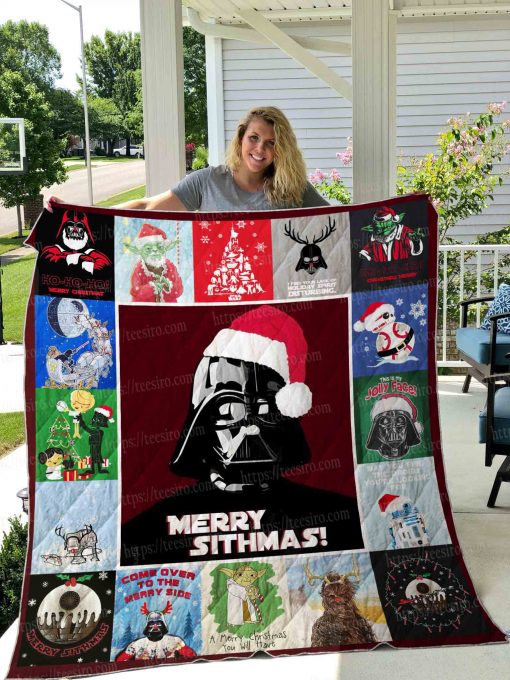 Star Wars Christmas Quilt Blanket 01