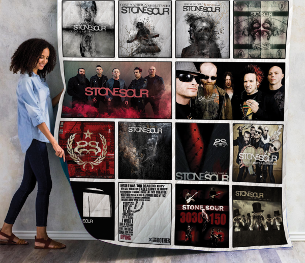 Stone Sour Albums Quilt Blanket Ver14