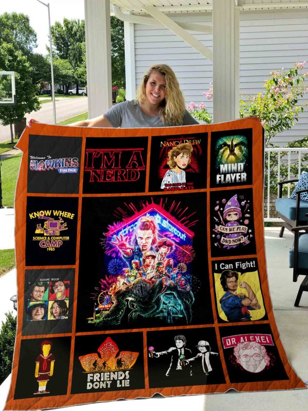 Stranger Things Blanket And Quilt 02