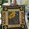 Sunflower – When You Believe Beyond What Your Eyes Can See Quilt