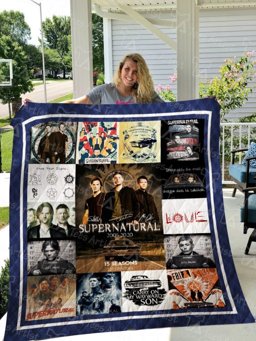 Supernatural Quilt Blanket 01511