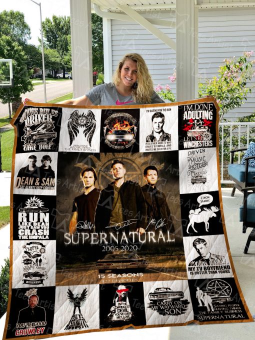 Supernatural Quilt Blanket 01535