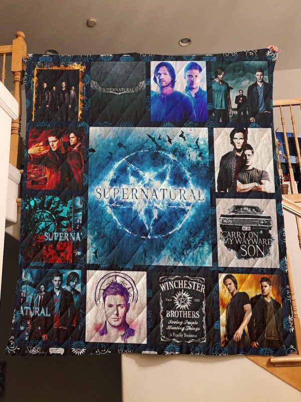 Supernatural Quilt Blanket