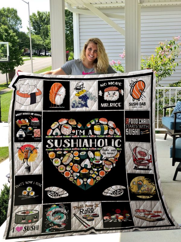 Sushi Funny Quilt