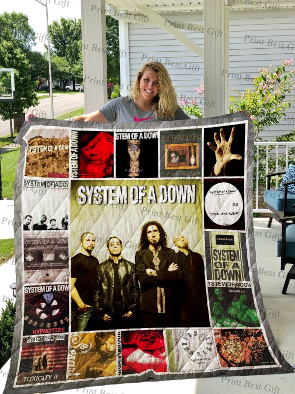 System Of A Down Albums Cover Poster Quilt Ver 2