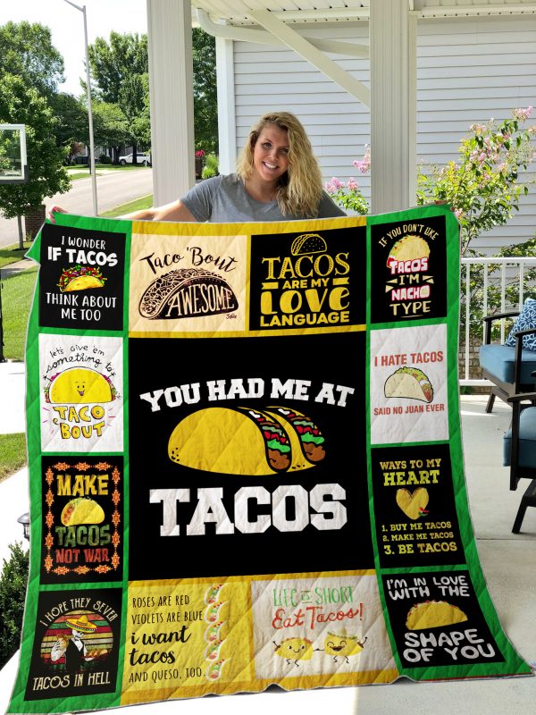 Tacos Printed Blanket 01