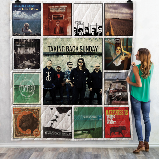 Taking Back Sunday Quilt Blanket For Fans