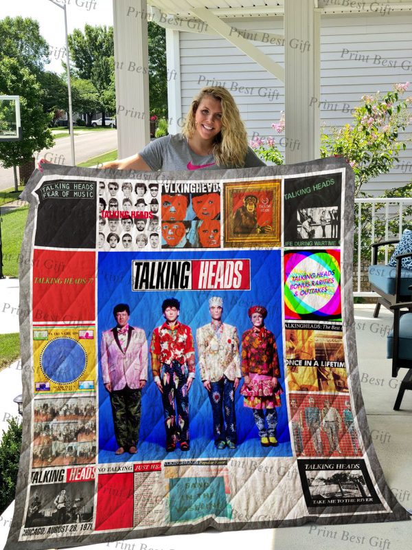 Talking Heads Albums Cover Poster Quilt