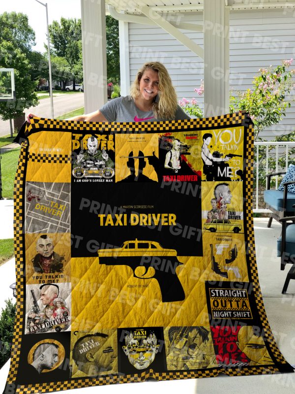 Taxi Driver Poster Quilt