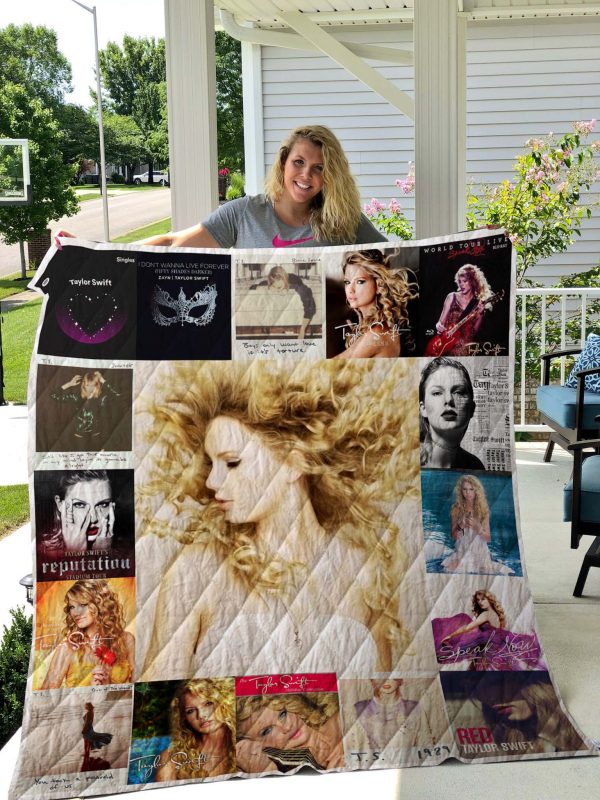 Taylor Swift Albums Quilt Blanket - Pick A Quilt