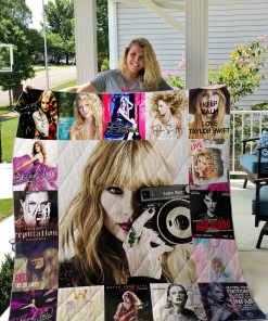 Taylor Swift Style 2 Quilt Blanket