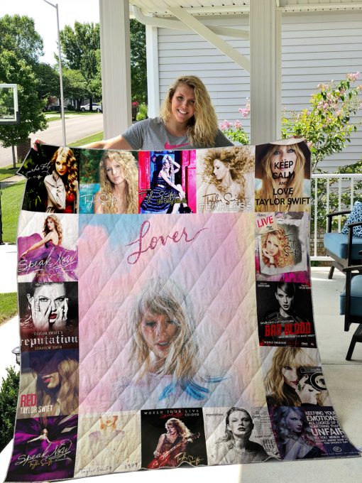 Taylor Swift Style 3 Quilt Blanket