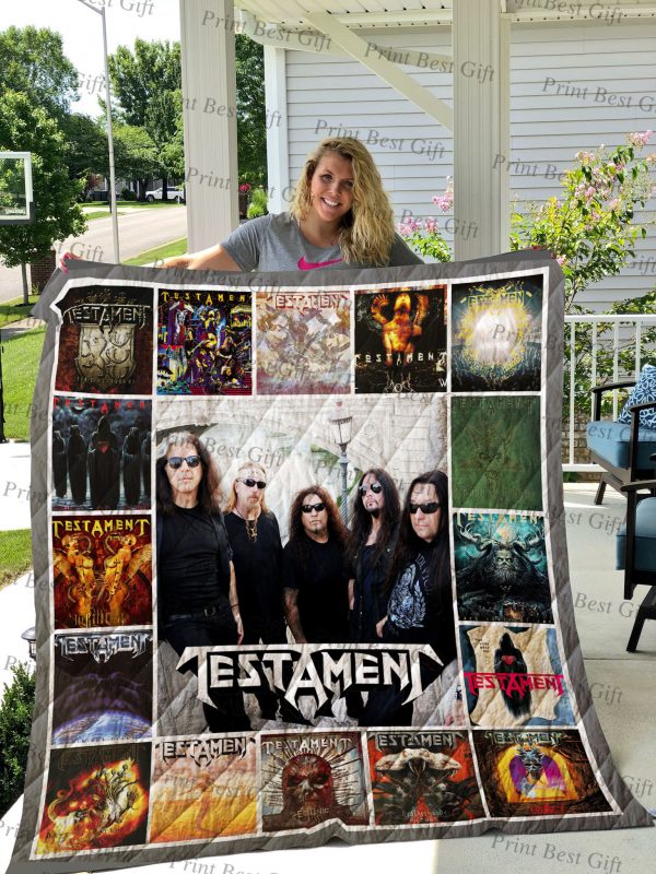 Testament Albums Cover Poster Quilt