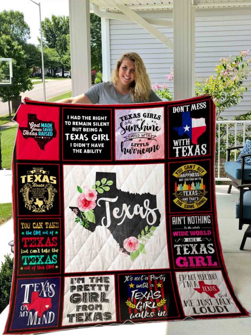 Texas Girl Quilt Blanket 02