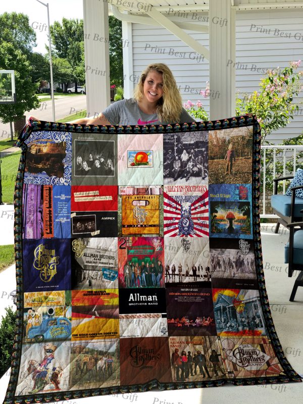 The Allman Brothers Band Albums Cover Poster Quilt Ver 2