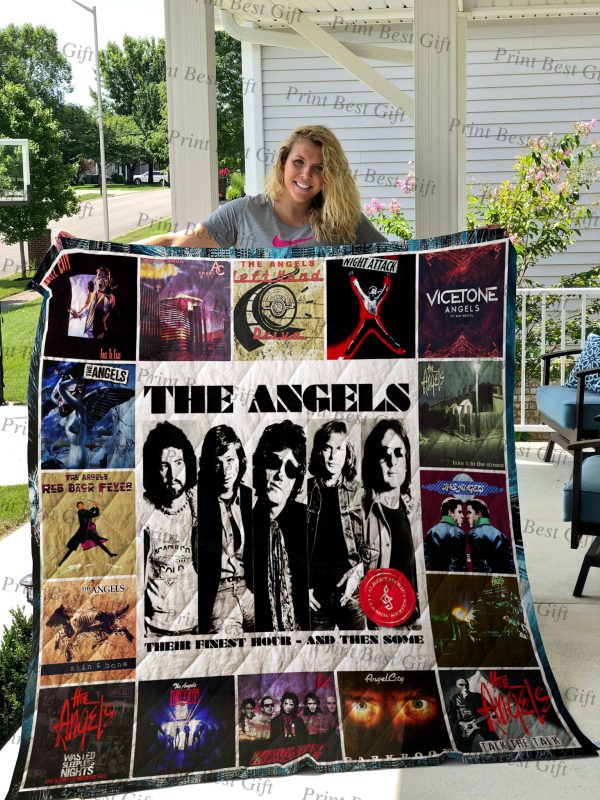 The Angels Albums Cover Poster Quilt