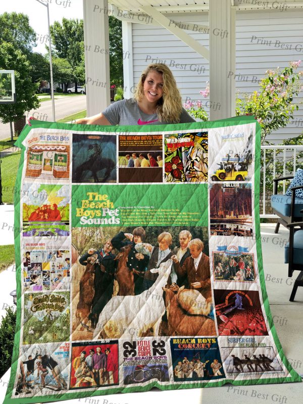 The Beach Boys Albums Cover Poster Quilt