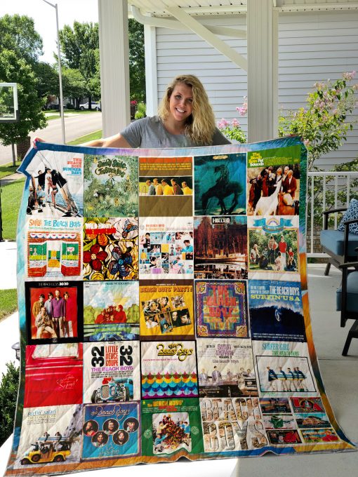 The Beach Boys Quilt Blanket