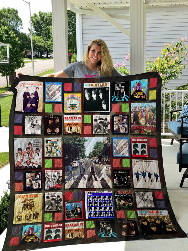 The Beatles Albums Cover Quilt